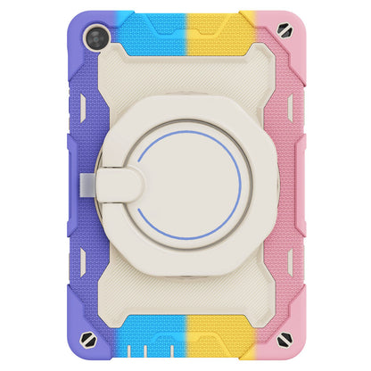 For Huawei MatePad SE / T 10S 10.1 inch / T 10 9.7 inch / Enjoy Tablet 2 / Honor Tab 7 Hard PC Soft Silicone Tablet Case Kickstand Shockproof Cover with Pen Loop