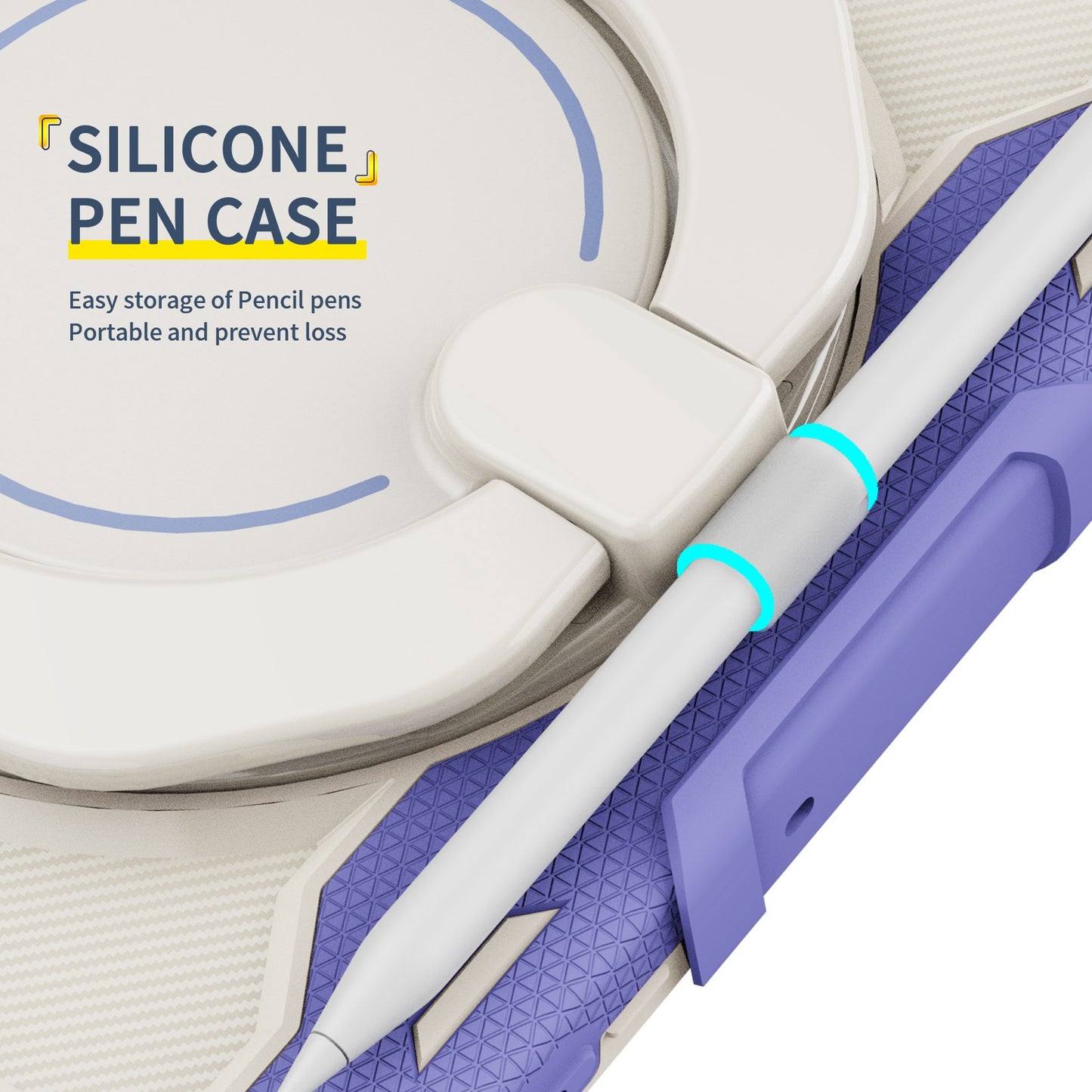 For Huawei MatePad SE / T 10S 10.1 inch / T 10 9.7 inch / Enjoy Tablet 2 / Honor Tab 7 Hard PC Soft Silicone Tablet Case Kickstand Shockproof Cover with Pen Loop