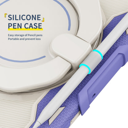 For Huawei MatePad SE / T 10S 10.1 inch / T 10 9.7 inch / Enjoy Tablet 2 / Honor Tab 7 Hard PC Soft Silicone Tablet Case Kickstand Shockproof Cover with Pen Loop