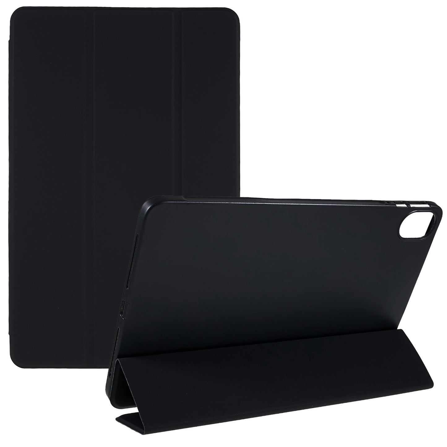 For Honor Pad 8 Protective Case Anti-drop PU Leather Cover with Tri-fold Stand Inner Honeycomb Heat Dissipation TPU Tablet Case