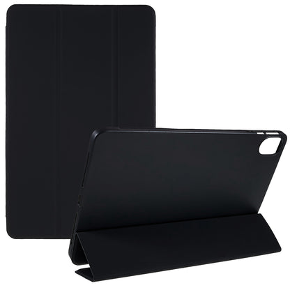 For Honor Pad 8 Protective Case Anti-drop PU Leather Cover with Tri-fold Stand Inner Honeycomb Heat Dissipation TPU Tablet Case