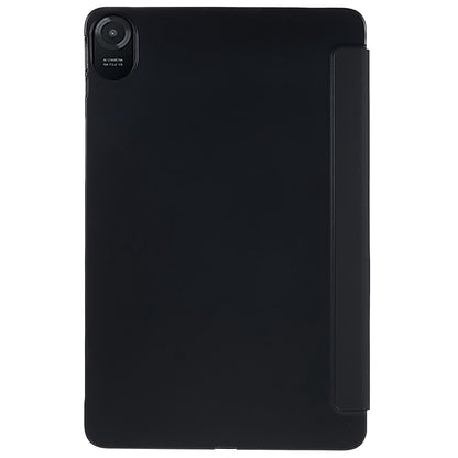 For Honor Pad 8 Protective Case Anti-drop PU Leather Cover with Tri-fold Stand Inner Honeycomb Heat Dissipation TPU Tablet Case