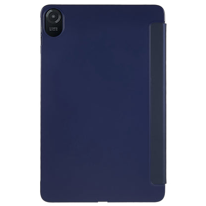 For Honor Pad 8 Protective Case Anti-drop PU Leather Cover with Tri-fold Stand Inner Honeycomb Heat Dissipation TPU Tablet Case