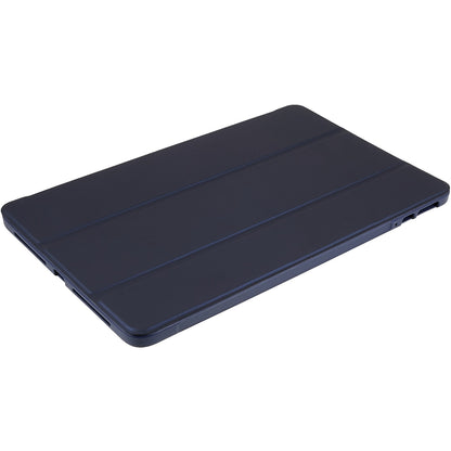 For Honor Pad 8 Protective Case Anti-drop PU Leather Cover with Tri-fold Stand Inner Honeycomb Heat Dissipation TPU Tablet Case