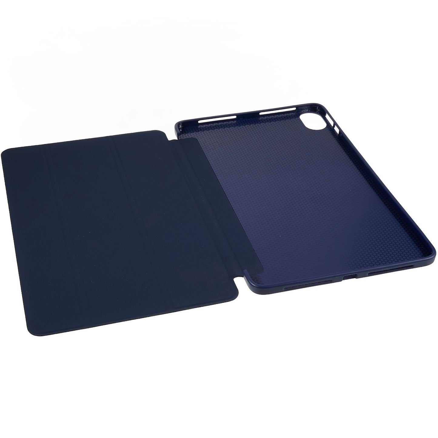 For Honor Pad 8 Protective Case Anti-drop PU Leather Cover with Tri-fold Stand Inner Honeycomb Heat Dissipation TPU Tablet Case
