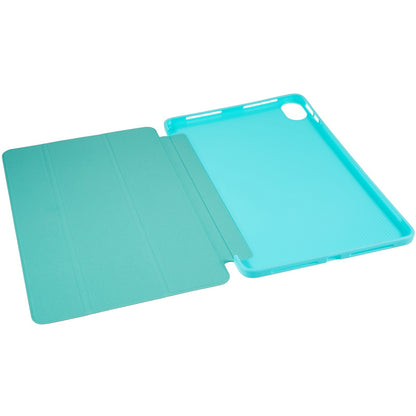 For Honor Pad 8 Protective Case Anti-drop PU Leather Cover with Tri-fold Stand Inner Honeycomb Heat Dissipation TPU Tablet Case