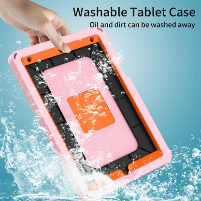 For iPad 10.2 (2019) / (2021) / (2020)  /  Air 10.5 inch (2019) Anti-scratch EVA Case with Shoulder Strap / Waterproof Screen Protector Shockproof Cover Portable Tablet Case