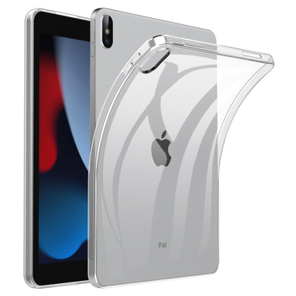 For iPad 10.2 (2022) Soft TPU Shockproof Case Transparent HD Clear Anti-Yellowing Cover