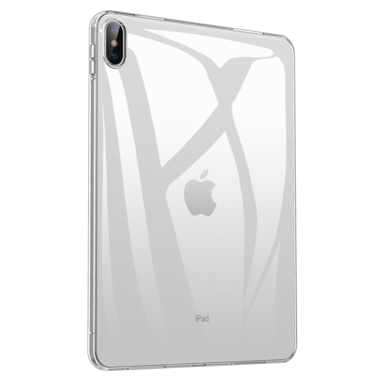 For iPad 10.2 (2022) Soft TPU Shockproof Case Transparent HD Clear Anti-Yellowing Cover