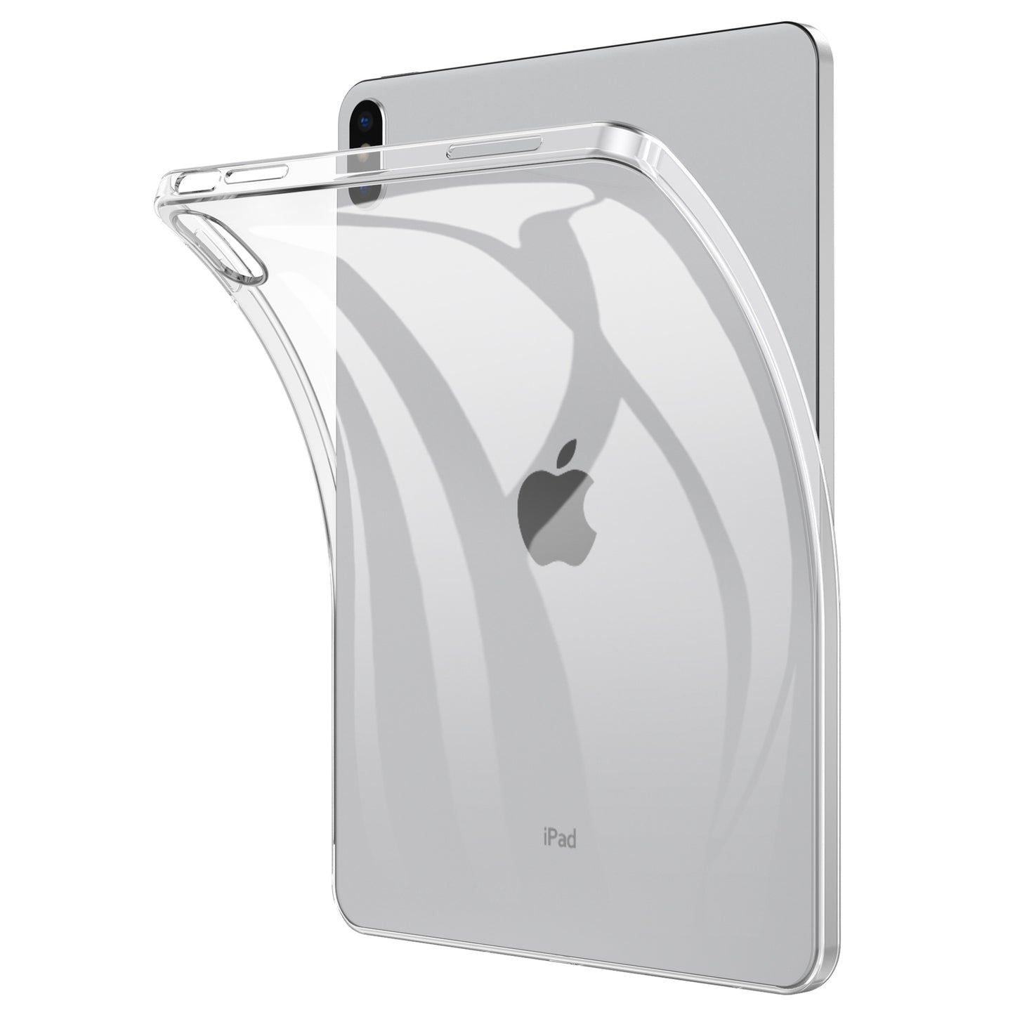 For iPad 10.2 (2022) Soft TPU Shockproof Case Transparent HD Clear Anti-Yellowing Cover
