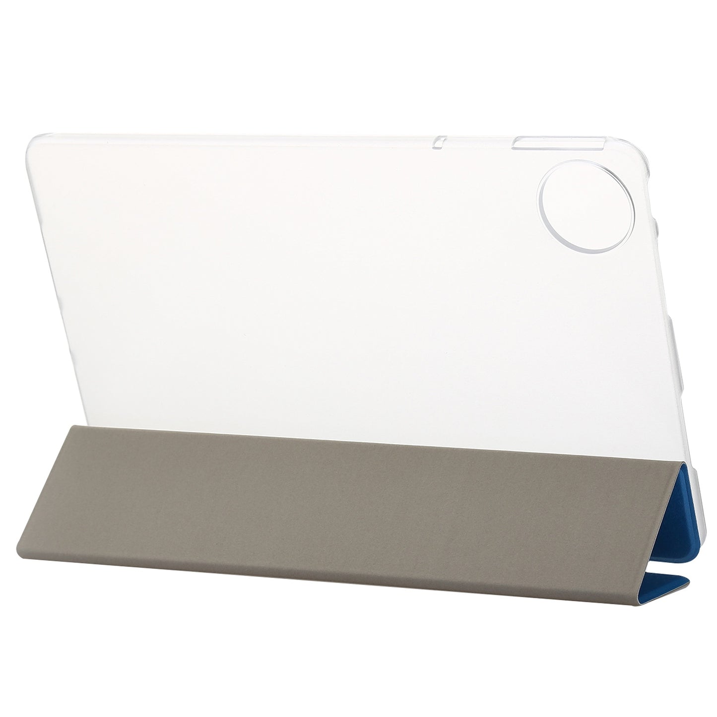 For Huawei MatePad Pro 11 (2022) Silk Texture Protective Case PU Leather Tri-fold Stand Folio Cover