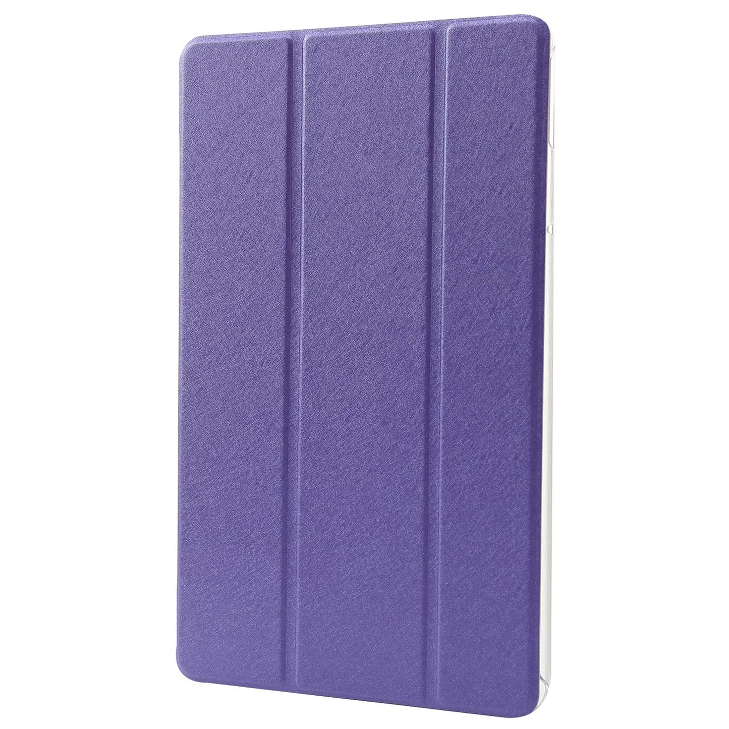 For Huawei MatePad Pro 11 (2022) Silk Texture Protective Case PU Leather Tri-fold Stand Folio Cover