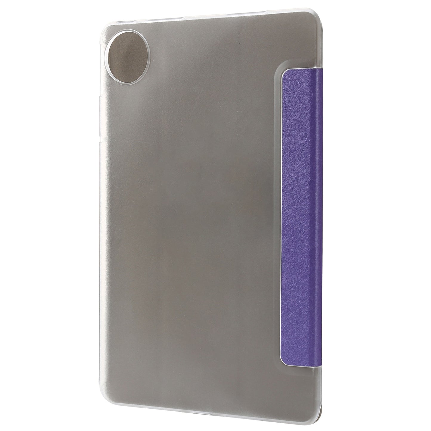 For Huawei MatePad Pro 11 (2022) Silk Texture Protective Case PU Leather Tri-fold Stand Folio Cover