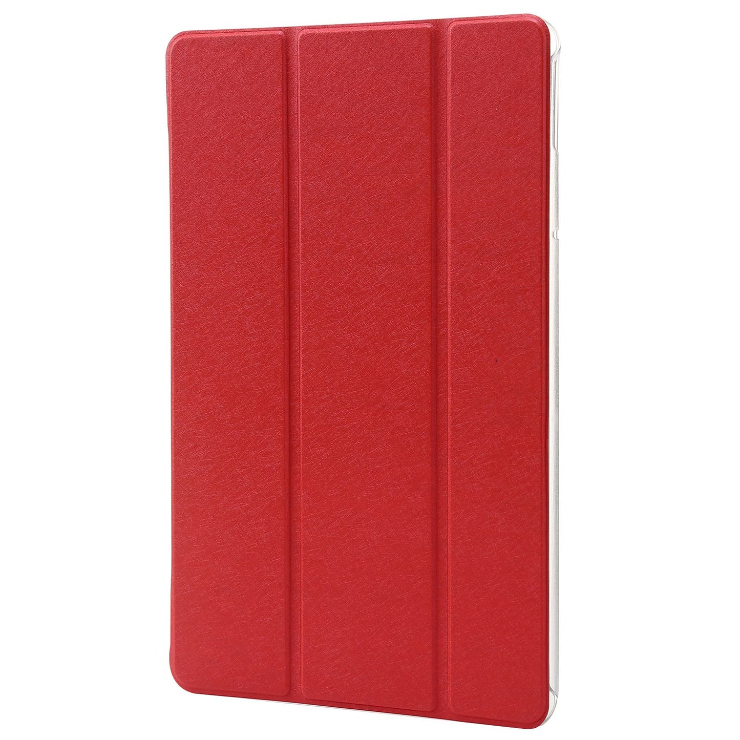 For Huawei MatePad Pro 11 (2022) Silk Texture Protective Case PU Leather Tri-fold Stand Folio Cover