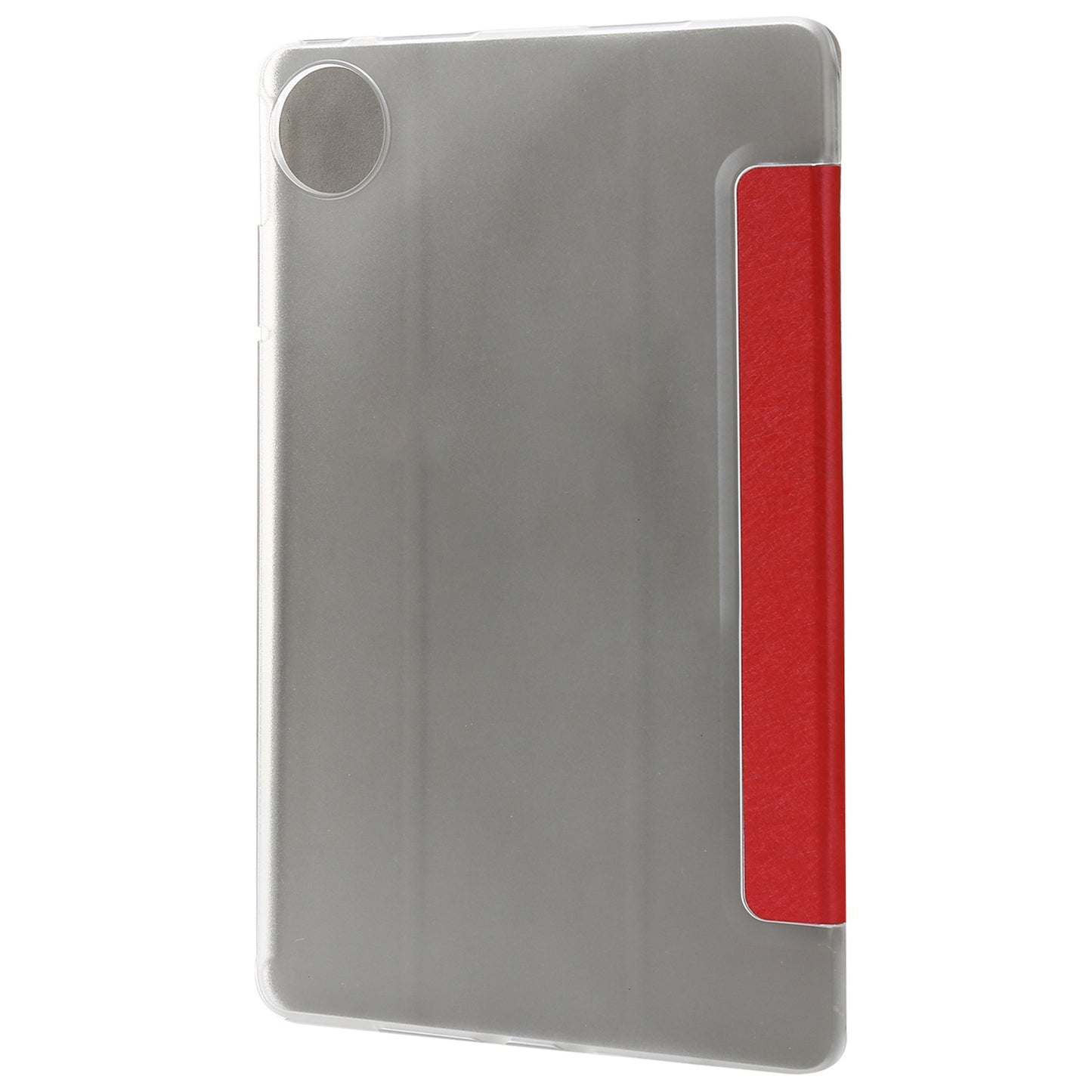 For Huawei MatePad Pro 11 (2022) Silk Texture Protective Case PU Leather Tri-fold Stand Folio Cover