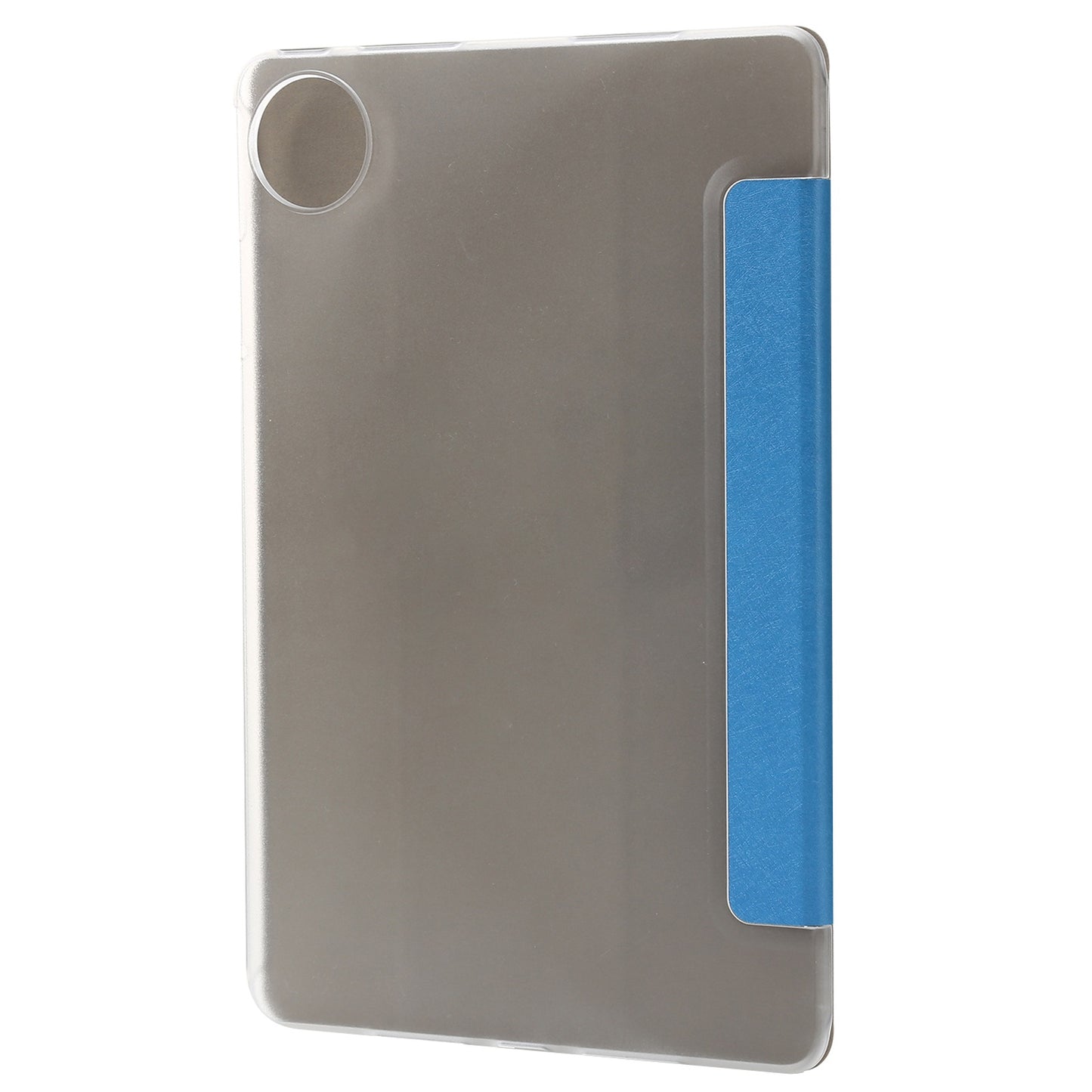 For Huawei MatePad Pro 11 (2022) Silk Texture Protective Case PU Leather Tri-fold Stand Folio Cover