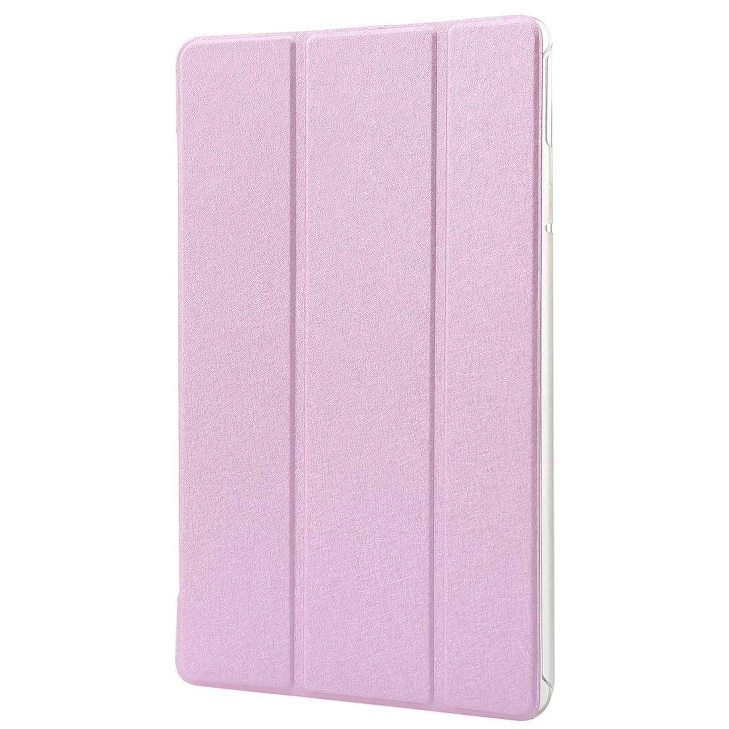 For Huawei MatePad Pro 11 (2022) Silk Texture Protective Case PU Leather Tri-fold Stand Folio Cover