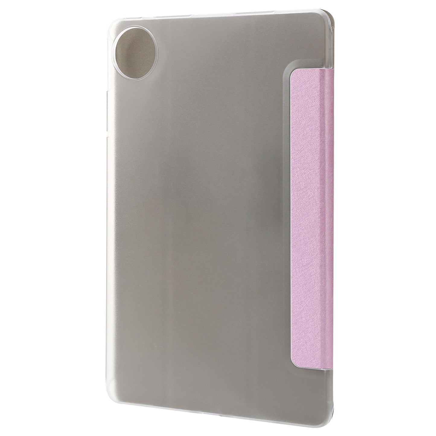 For Huawei MatePad Pro 11 (2022) Silk Texture Protective Case PU Leather Tri-fold Stand Folio Cover