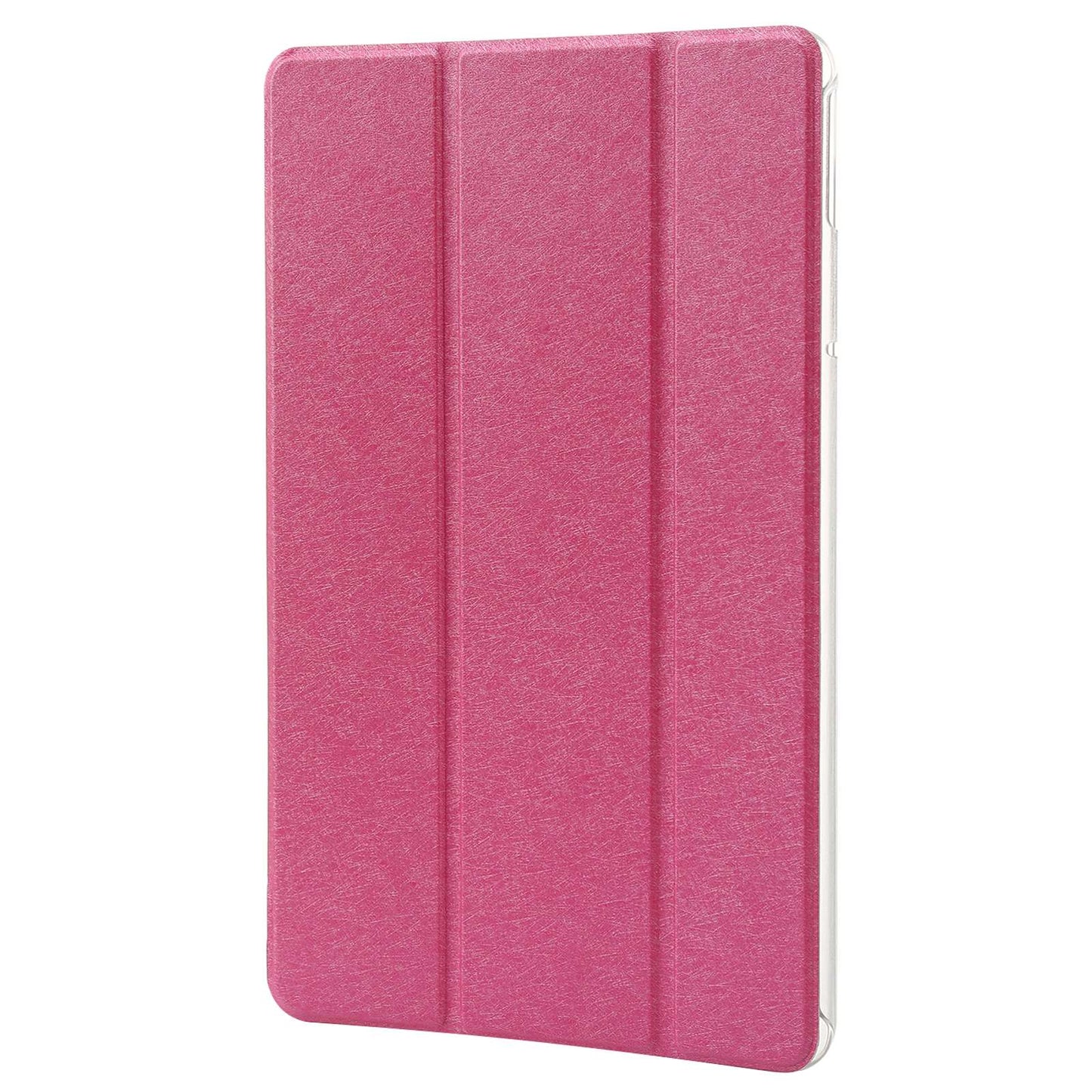 For Huawei MatePad Pro 11 (2022) Silk Texture Protective Case PU Leather Tri-fold Stand Folio Cover