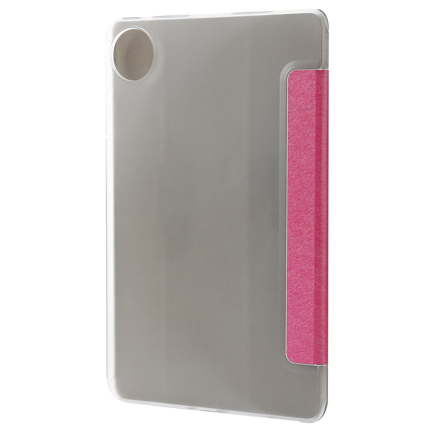 For Huawei MatePad Pro 11 (2022) Silk Texture Protective Case PU Leather Tri-fold Stand Folio Cover