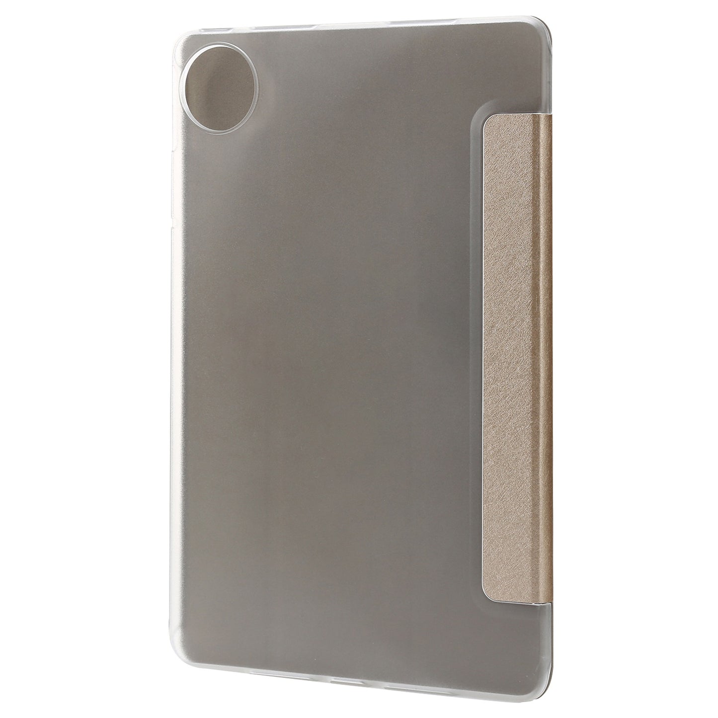 For Huawei MatePad Pro 11 (2022) Silk Texture Protective Case PU Leather Tri-fold Stand Folio Cover