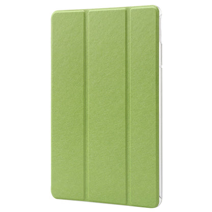 For Huawei MatePad Pro 11 (2022) Silk Texture Protective Case PU Leather Tri-fold Stand Folio Cover