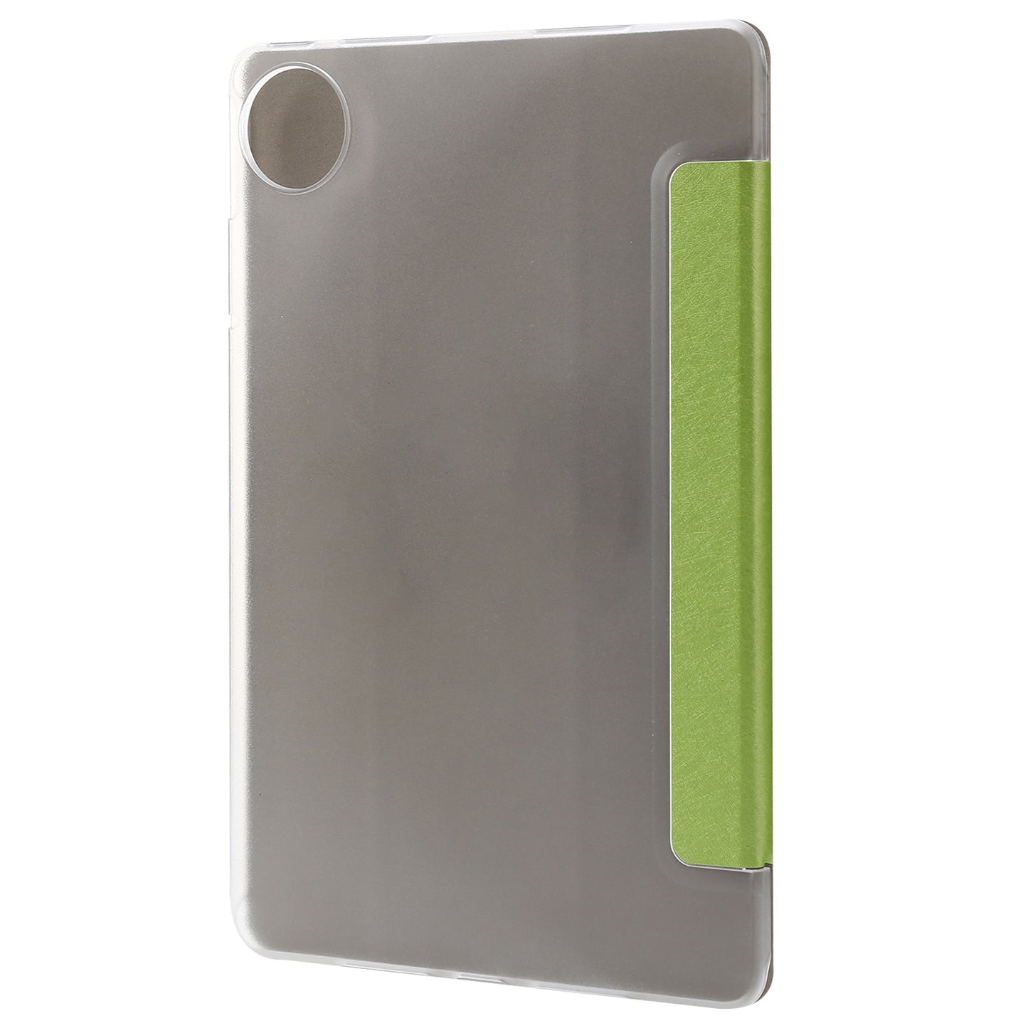 For Huawei MatePad Pro 11 (2022) Silk Texture Protective Case PU Leather Tri-fold Stand Folio Cover