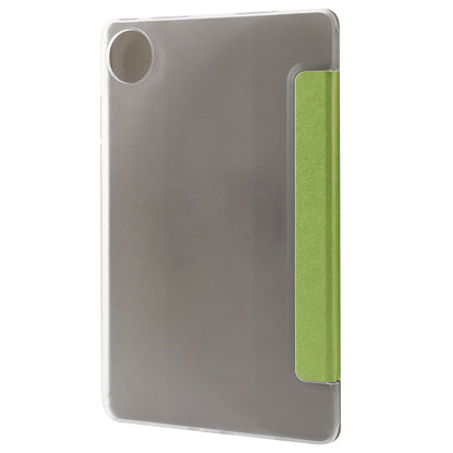 For Huawei MatePad Pro 11 (2022) Silk Texture Protective Case PU Leather Tri-fold Stand Folio Cover