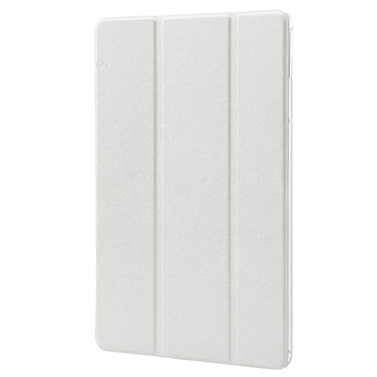 For Huawei MatePad Pro 11 (2022) Silk Texture Protective Case PU Leather Tri-fold Stand Folio Cover
