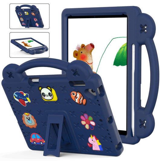 For iPad Air 2 / Air (2013)  /  9.7-inch (2017) / (2018) Anti-Scratch EVA Case Protective Tablet Cover Portable Case with Kickstand
