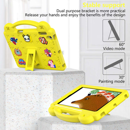 For iPad Air 2 / Air (2013)  /  9.7-inch (2017) / (2018) Anti-Scratch EVA Case Protective Tablet Cover Portable Case with Kickstand