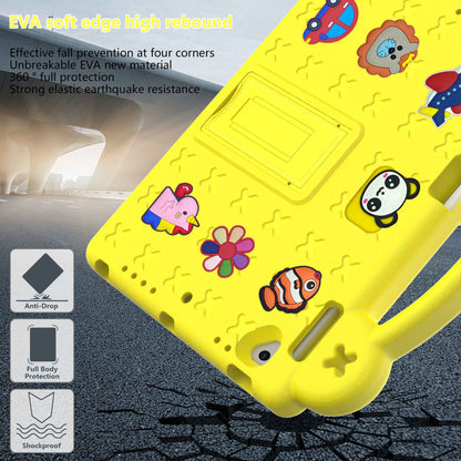 For iPad Air 2 / Air (2013)  /  9.7-inch (2017) / (2018) Anti-Scratch EVA Case Protective Tablet Cover Portable Case with Kickstand