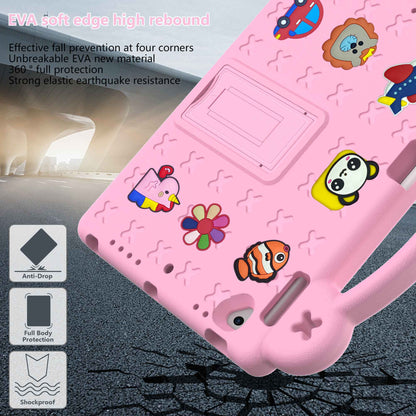 For iPad Air 2 / Air (2013)  /  9.7-inch (2017) / (2018) Anti-Scratch EVA Case Protective Tablet Cover Portable Case with Kickstand