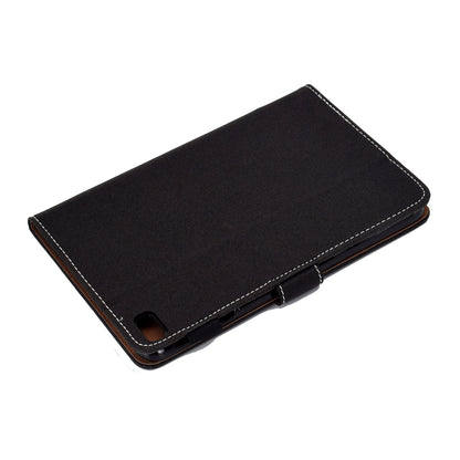 For iPad mini (2019) 7.9 inch / iPad mini 4 / 3 / 2 / 1 Solid Color Tablet Case PU Leather Card Holder Full Protection Cover with Adjustable Stand
