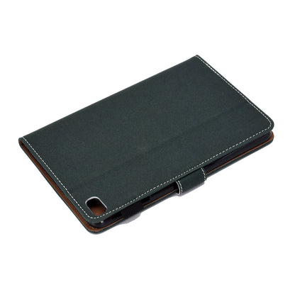 For iPad mini (2019) 7.9 inch / iPad mini 4 / 3 / 2 / 1 Solid Color Tablet Case PU Leather Card Holder Full Protection Cover with Adjustable Stand