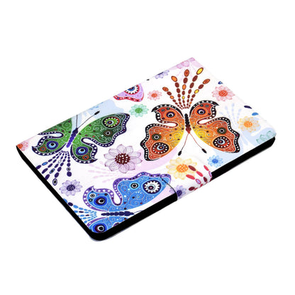 For iPad Mini 1 / 2 / 3 / 4 / mini (2019) 7.9 inch Pattern Printing Magnetic Flip Case PU Leather Folding Folio Stand Cover with Card Slots