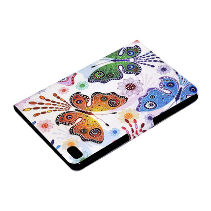 For iPad Mini 1 / 2 / 3 / 4 / mini (2019) 7.9 inch Pattern Printing Magnetic Flip Case PU Leather Folding Folio Stand Cover with Card Slots