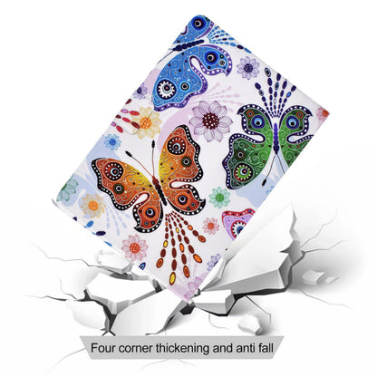 For iPad Mini 1 / 2 / 3 / 4 / mini (2019) 7.9 inch Pattern Printing Magnetic Flip Case PU Leather Folding Folio Stand Cover with Card Slots