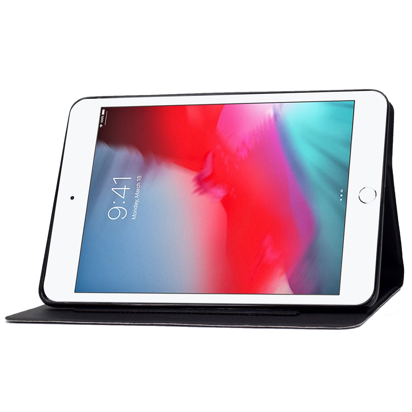 For iPad Mini 1 / 2 / 3 / 4 / mini (2019) 7.9 inch Pattern Printing Magnetic Flip Case PU Leather Folding Folio Stand Cover with Card Slots