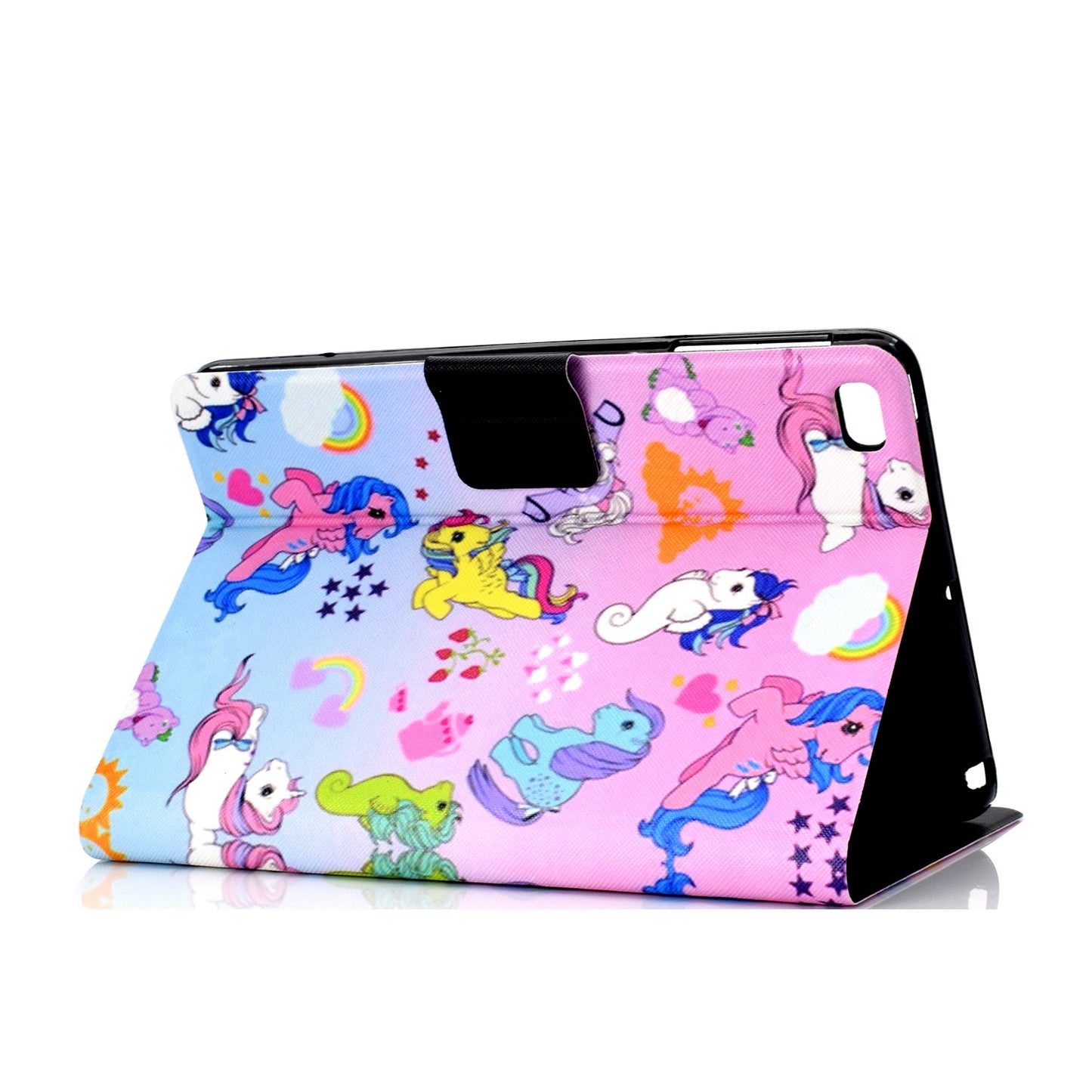 For iPad Mini 1 / 2 / 3 / 4 / mini (2019) 7.9 inch Pattern Printing Magnetic Flip Case PU Leather Folding Folio Stand Cover with Card Slots