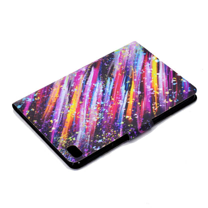 For iPad Mini 1 / 2 / 3 / 4 / mini (2019) 7.9 inch Pattern Printing Magnetic Flip Case PU Leather Folding Folio Stand Cover with Card Slots