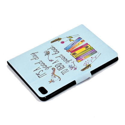 For iPad Mini 1 / 2 / 3 / 4 / mini (2019) 7.9 inch Pattern Printing Magnetic Flip Case PU Leather Folding Folio Stand Cover with Card Slots