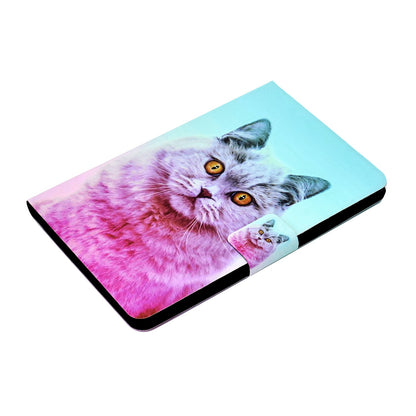 For iPad Mini 1 / 2 / 3 / 4 / mini (2019) 7.9 inch Pattern Printing Magnetic Flip Case PU Leather Folding Folio Stand Cover with Card Slots