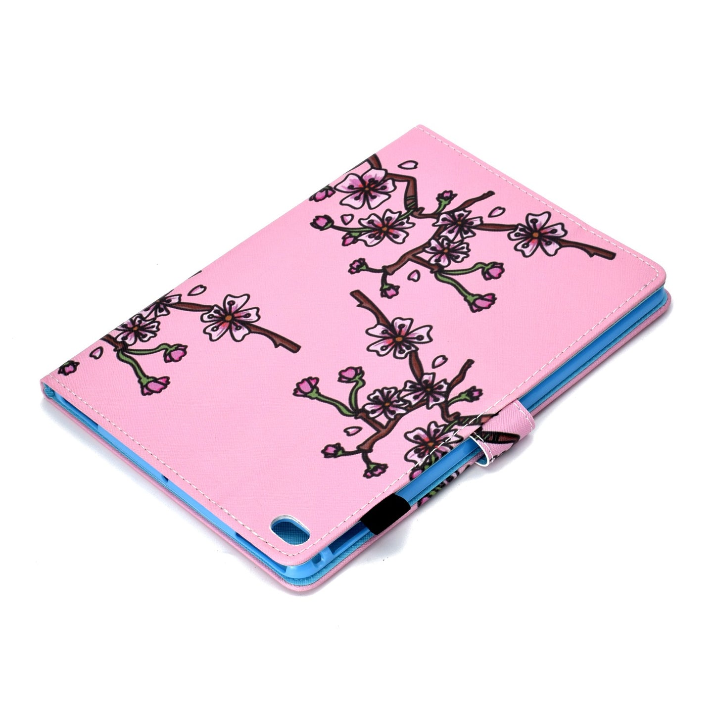 For iPad Air (2013) / Air 2 / iPad 9.7-inch (2017) / (2018) PU Leather Tablet Case Stitching Pattern Printing Stand Cover with Card Holder