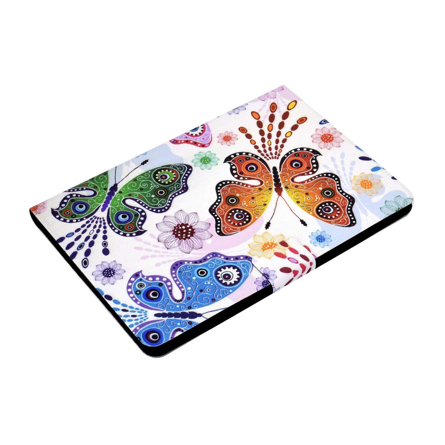 For iPad Air (2013) / Air 2 / iPad 9.7-inch (2017) / (2018) Pattern Printing Tablet Cover PU Leather Stand Card Slots Magnetic Clasp Case