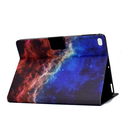 For iPad Air (2013) / Air 2 / iPad 9.7-inch (2017) / (2018) Pattern Printing Tablet Cover PU Leather Stand Card Slots Magnetic Clasp Case