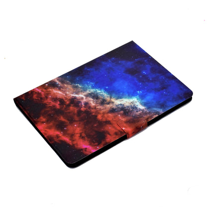 For iPad Air (2013) / Air 2 / iPad 9.7-inch (2017) / (2018) Pattern Printing Tablet Cover PU Leather Stand Card Slots Magnetic Clasp Case