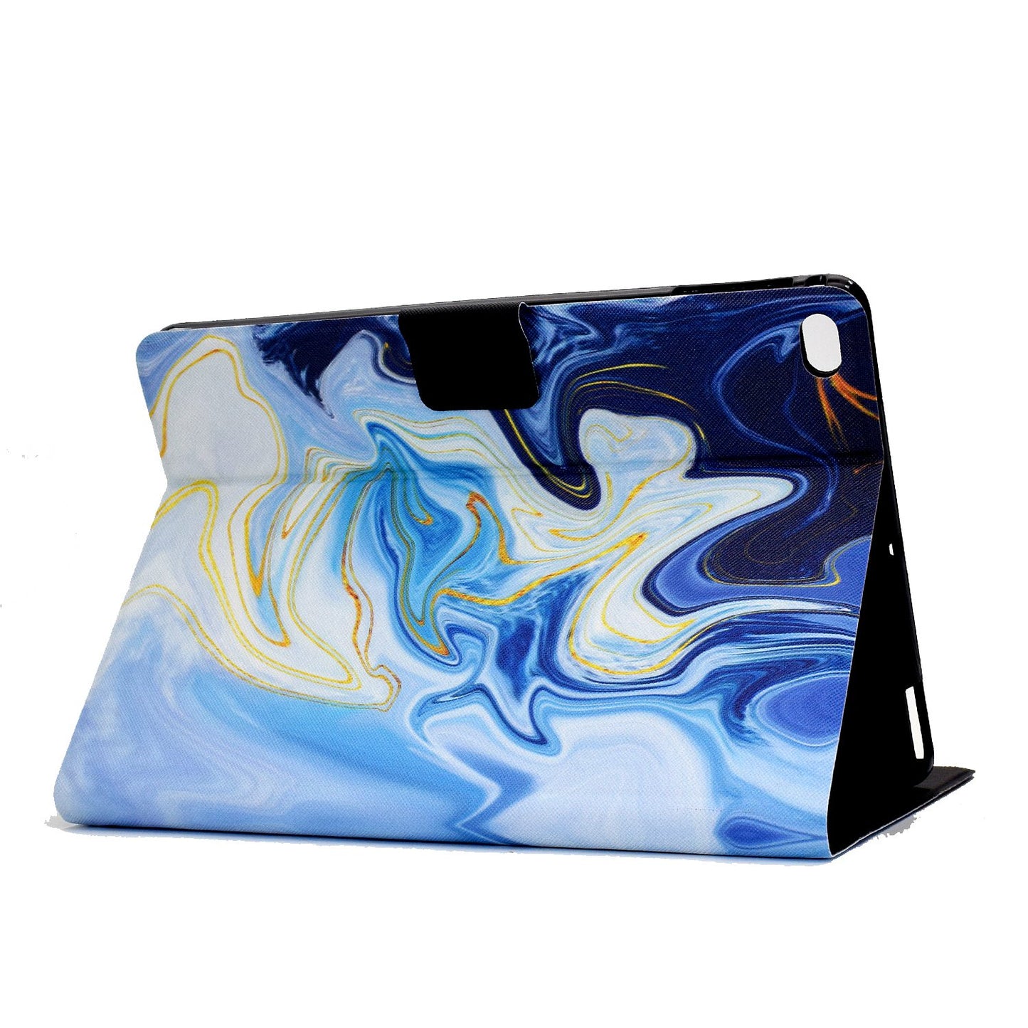 For iPad Air (2013) / Air 2 / iPad 9.7-inch (2017) / (2018) Pattern Printing Tablet Cover PU Leather Stand Card Slots Magnetic Clasp Case