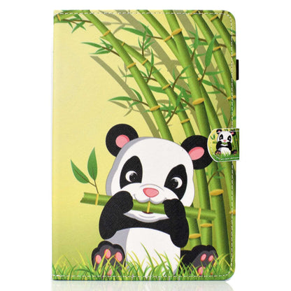 Anti-scratch Tablet Case for Amazon Kindle Paperwhite 5 (2021), Adjustable Stand Stitching Pattern Printing PU Leather Card Holder Protective Tablet Cover