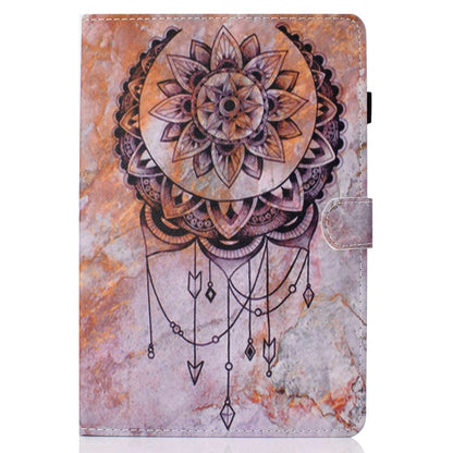 Anti-scratch Tablet Case for Amazon Kindle Paperwhite 5 (2021), Adjustable Stand Stitching Pattern Printing PU Leather Card Holder Protective Tablet Cover
